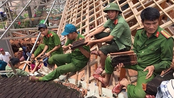 Điểm tựa vững chắc, bình yên của nhân dân trước thiên tai